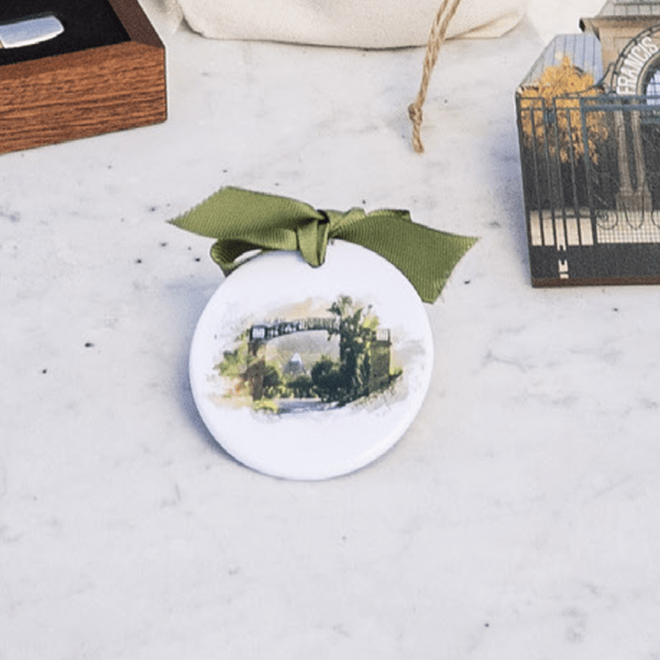 Francis Ford Coppola Winery Porcelain Flat Ornament