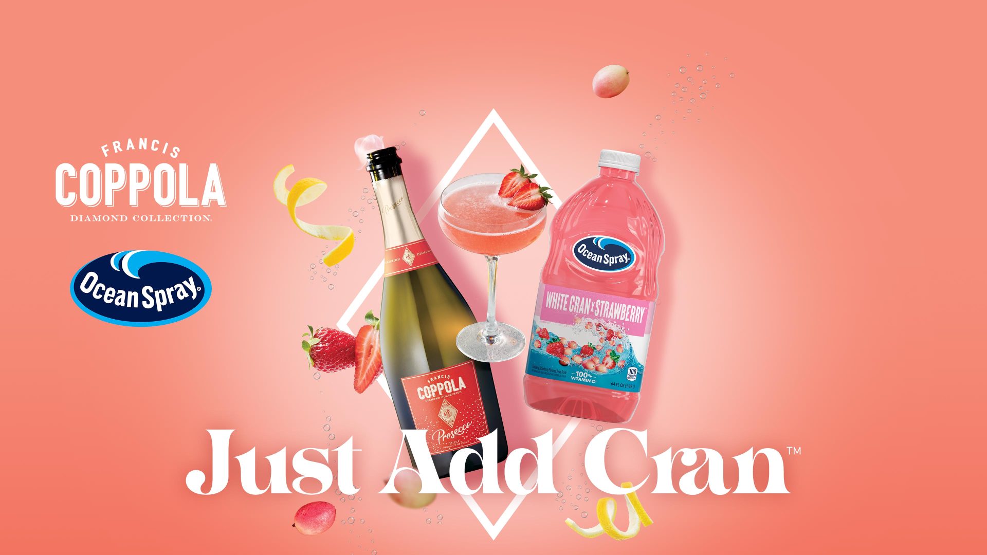Coppola Diamond Collection and Ocean Spray | Just Add Cran