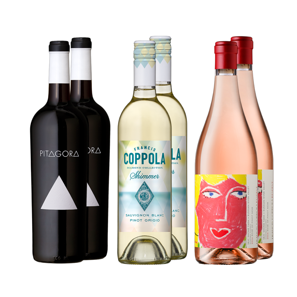 Red White and Rosé 6-Pack