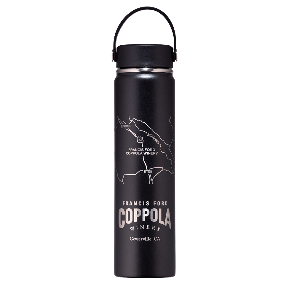 Francis Ford Coppola Winery Geyserville Map Insulated Water Bottle